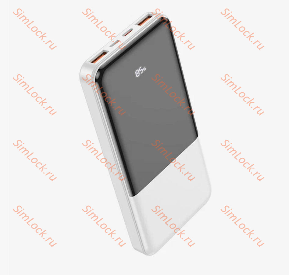 Внешний аккумулятор Hoco J108 Universe 22.5W, 10000 мАч, белый