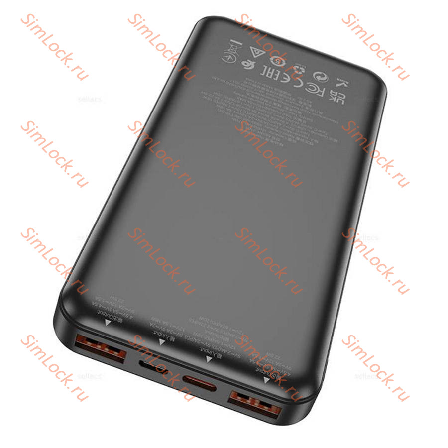 Внешний аккумулятор Hoco J108 Universe 22.5W, 10000 мАч, черный
