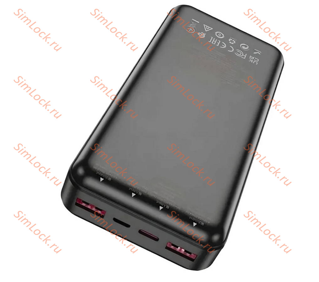 Внешний аккумулятор Hoco J108A Universe 22.5W, 20000 мАч, черный