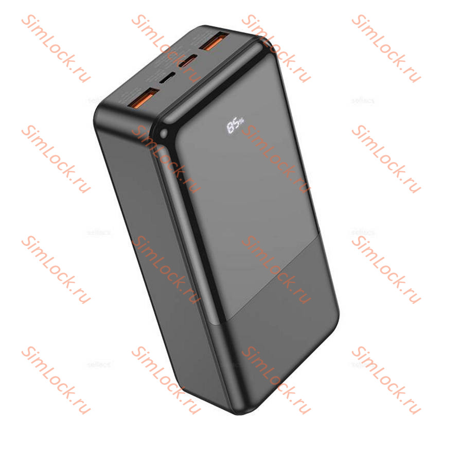 Внешний аккумулятор Hoco J108B Universe 22.5W, 30000 мАч, черный