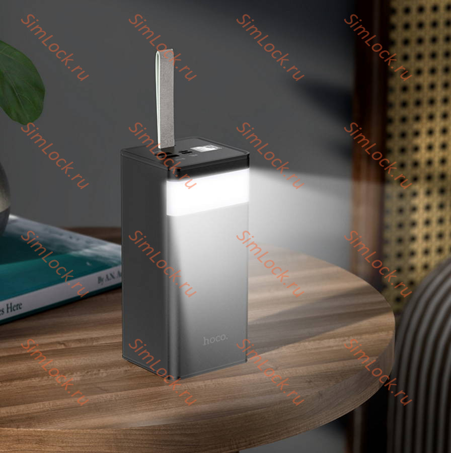 Внешний аккумулятор Hoco J86A Powermaster 22.5W, 50000 мАч, черный