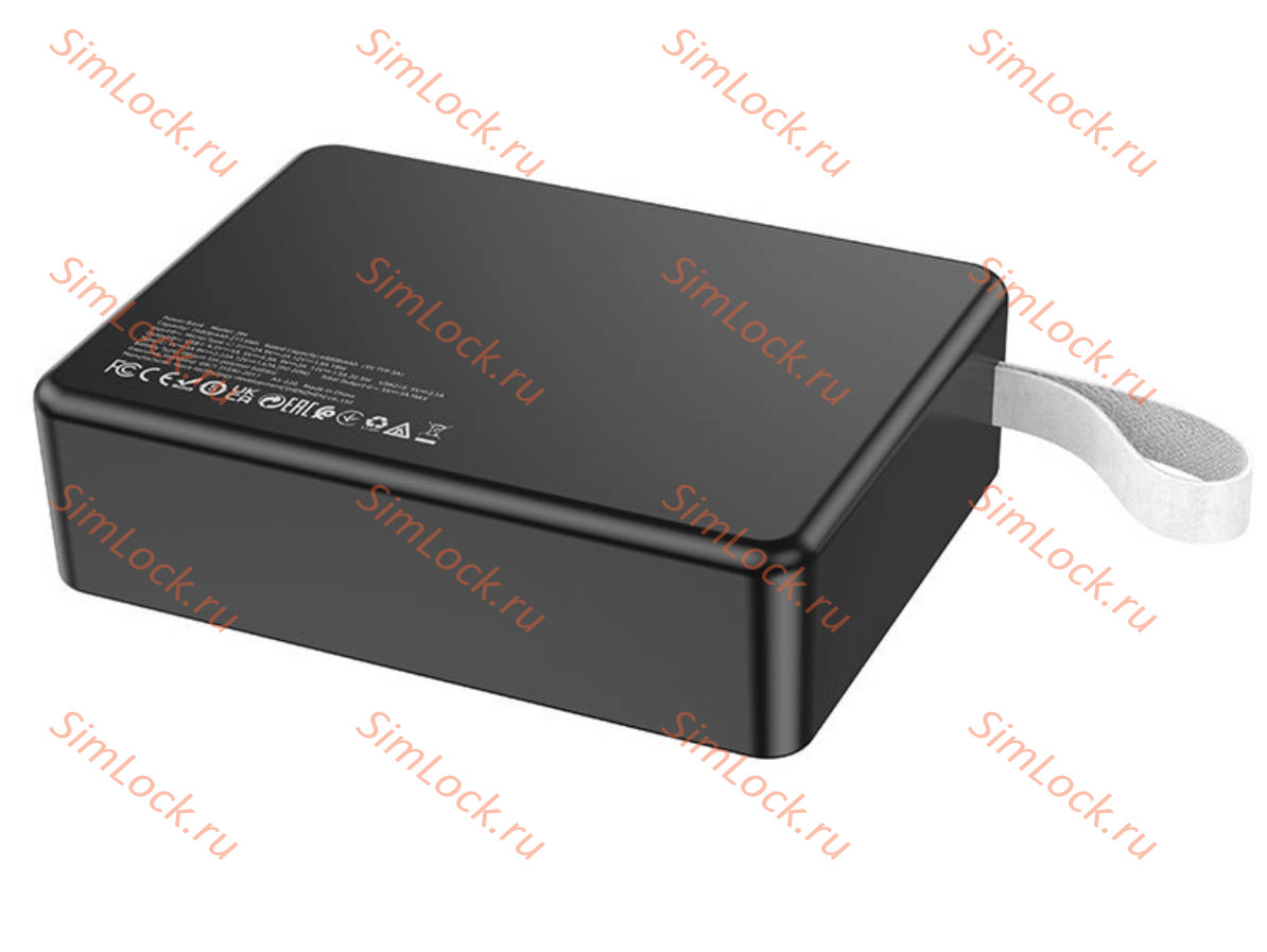 Внешний аккумулятор Hoco J94 Overlord 22.5W, 75000 мАч, черный