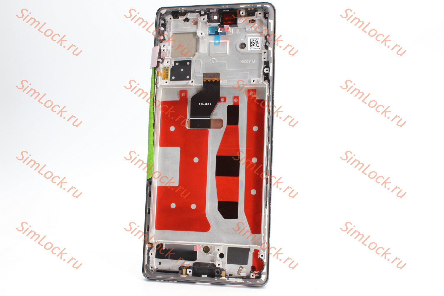 Дисплей Honor 70 (FNE-NX9), в черной рамке, оригинал