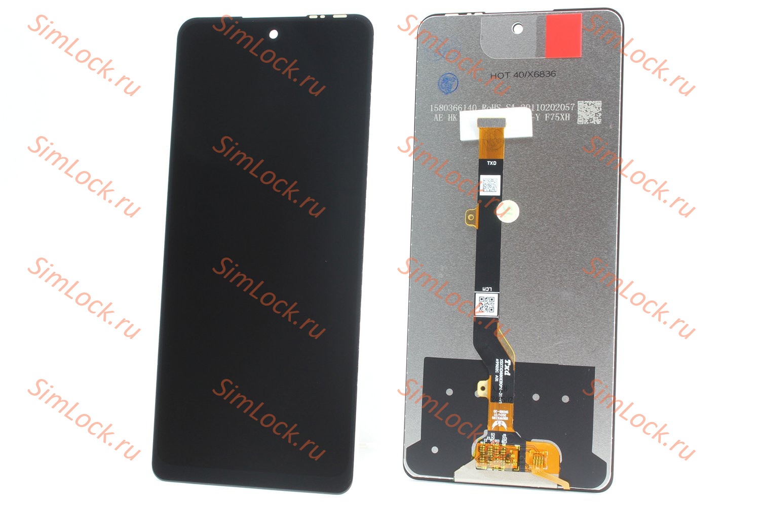Дисплей Infinix Hot 40 (X6836), Hot 40 Pro (X6837), Tecno Spark 20 Pro (KJ6), Pova 6 Neo 4G (LI6), TXDI680EBQPX-31, матрица оригинал, К-1