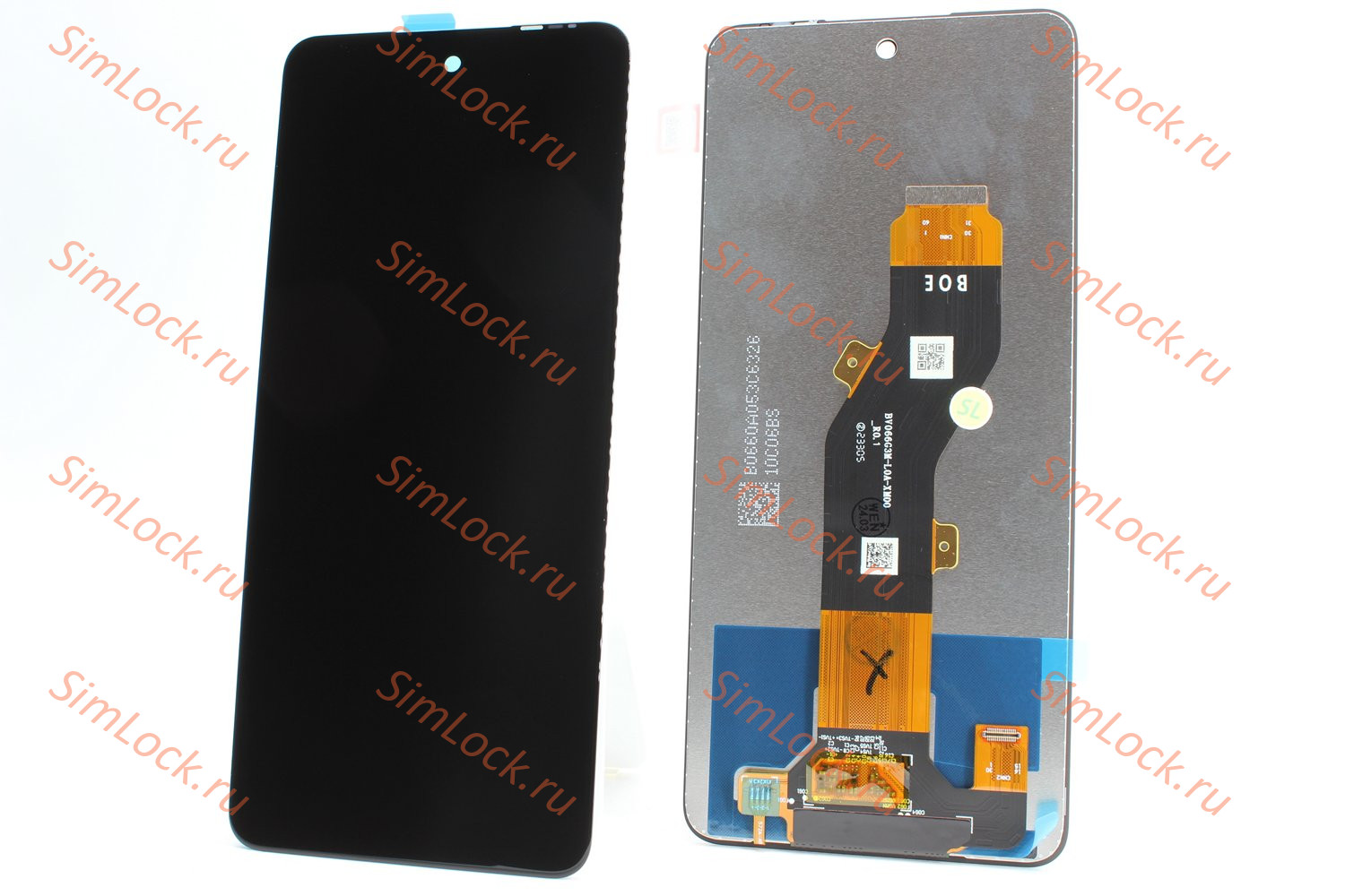 Дисплей Infinix Smart 8 (X6525), Smart 8+ Plus (X6526), Hot 40i (X6528B), Tecno Spark 20 (KJ5n), Spark 20C (BG7n), Spark Go 2024 (BG6), BOE BV066G3M-L0A-XM00, матрица оригинал, К-1