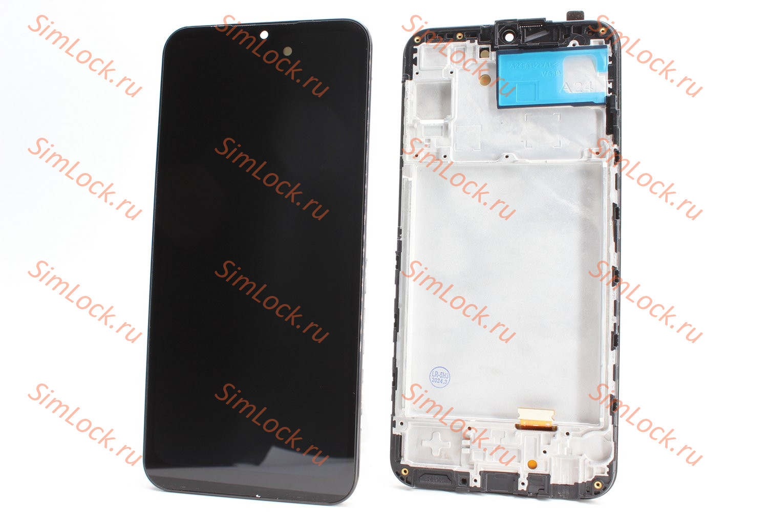 Дисплей Samsung A245F Galaxy A24, в рамке, OLED, full size, К-1