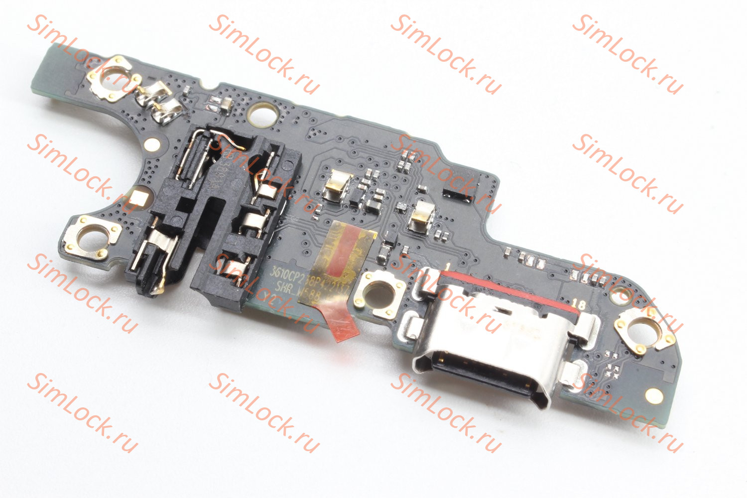 Нижняя плата (шлейф) Honor X6a (WDY-LX1) с разъемом зарядки, К-1
