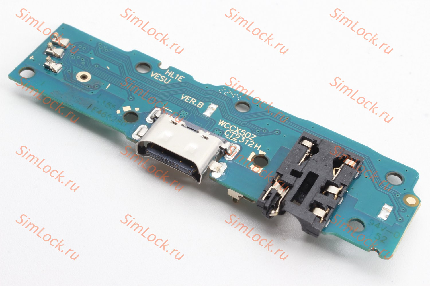 Нижняя плата (шлейф) Huawei Nova Y61 (EVE-LX9N) с разъемом зарядки, К-3