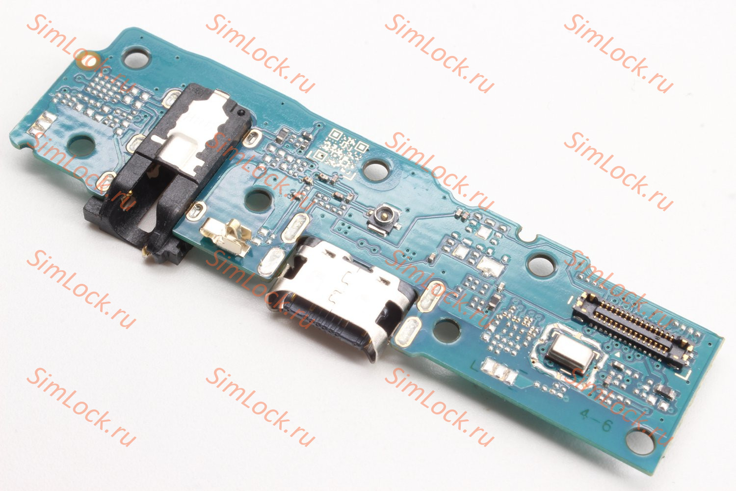 Нижняя плата (шлейф) Huawei Nova Y61 (EVE-LX9N) с разъемом зарядки, К-3