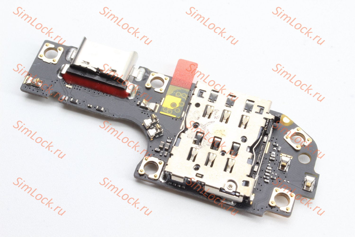 Нижняя плата (шлейф) Huawei Nova Y90 (CTR-LX1) с разъемом зарядки и считывателем SIM, К-1