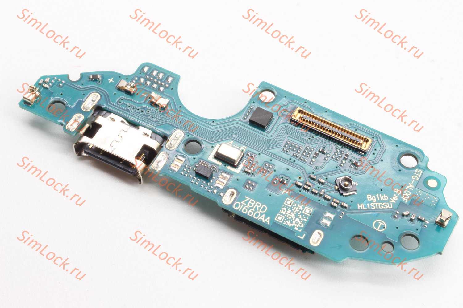 Нижняя плата (шлейф) Huawei Nova Y91 (STG-LX1) с разъемом зарядки, К-2