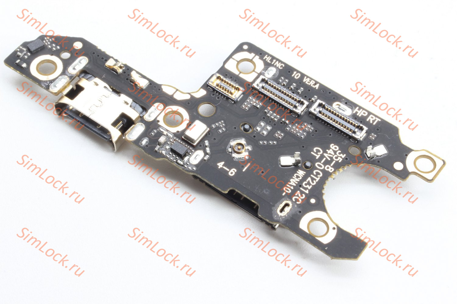 Нижняя плата (шлейф) Huawei Nova 10 (NCO-LX1) с разъемом зарядки и считывателем SIM, К-2