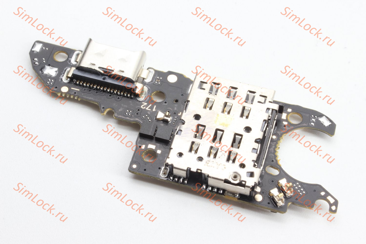 Нижняя плата (шлейф) Huawei Nova 10 Pro (GLA-LX1) с разъемом зарядки и считывателем SIM, К-2