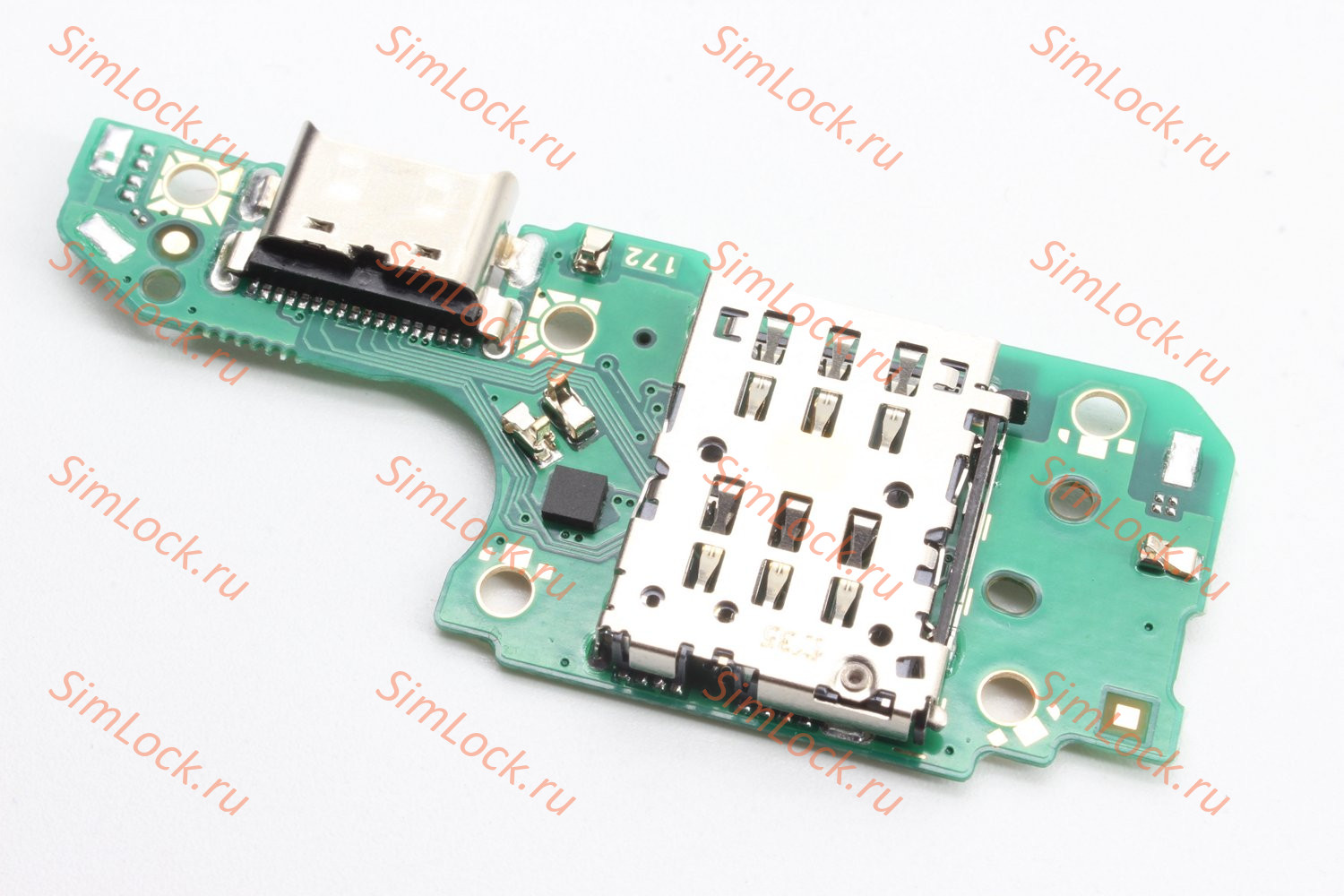 Нижняя плата (шлейф) Huawei Nova 10 SE, 11 SE, 12 SE (BNE-LX1) с разъемом зарядки и считывателем SIM, К-2