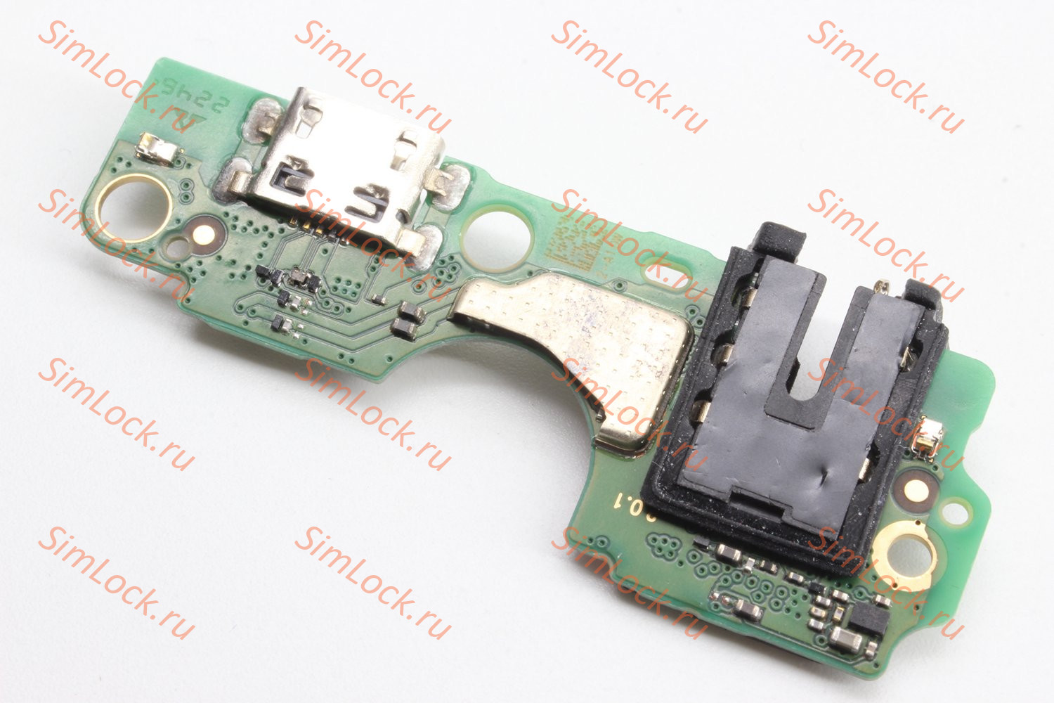 Нижняя плата (шлейф) Infinix Smart 7 (X6515) с разъемом зарядки, оригинал, с разбора