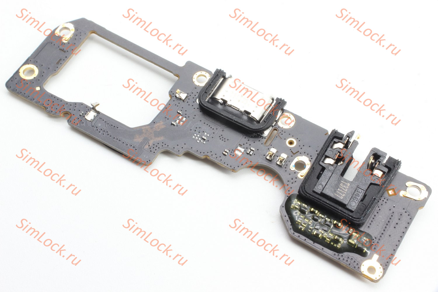 Нижняя плата (шлейф) Oppo A78 4G (CPH2565) с разъемом зарядки, К-1