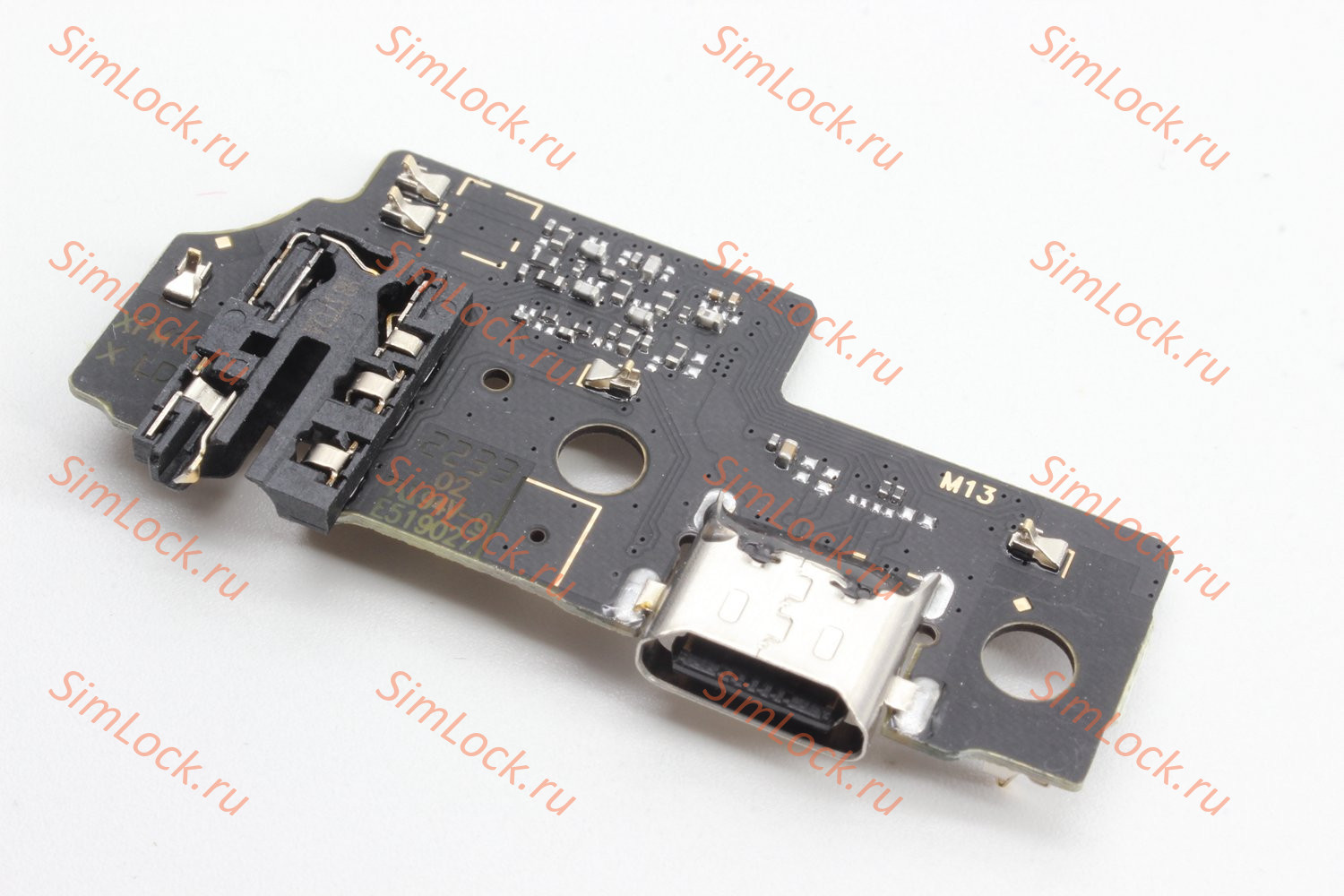 Нижняя плата (шлейф) Samsung A045F Galaxy A04 с разъемом зарядки, К-3