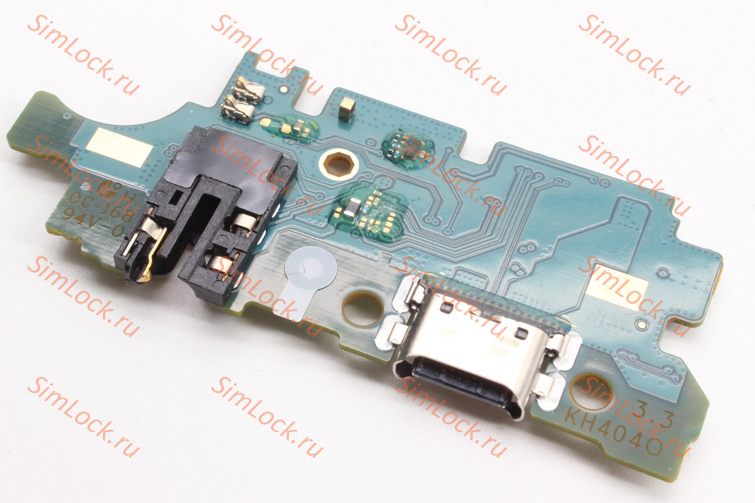 Нижняя плата (шлейф) Samsung A155F, M156B Galaxy A15, M15 с разъемом зарядки, К-1