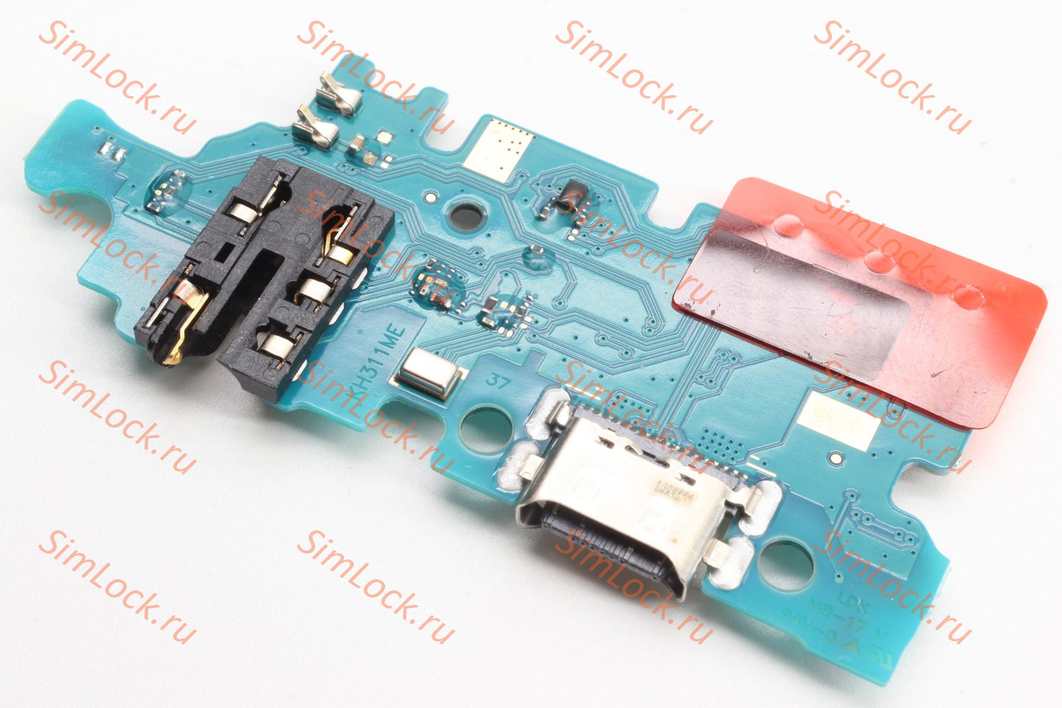 Нижняя плата (шлейф) Samsung A245F Galaxy A24 с разъемом зарядки, К-3