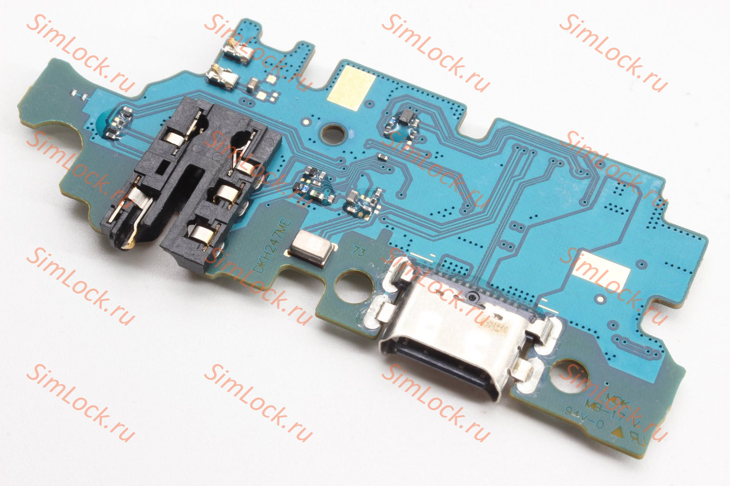 Нижняя плата (шлейф) Samsung A245F Galaxy A24 с разъемом зарядки, К-1