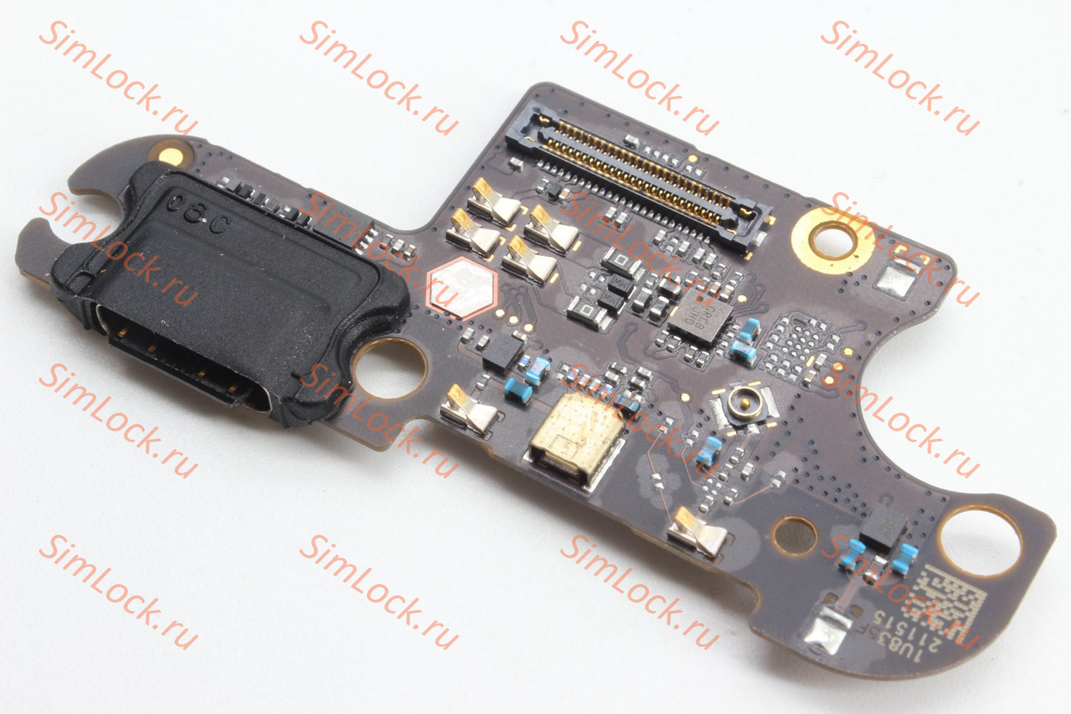 Нижняя плата (шлейф) Xiaomi Mi 8 Lite, с разъемом зарядки, оригинал