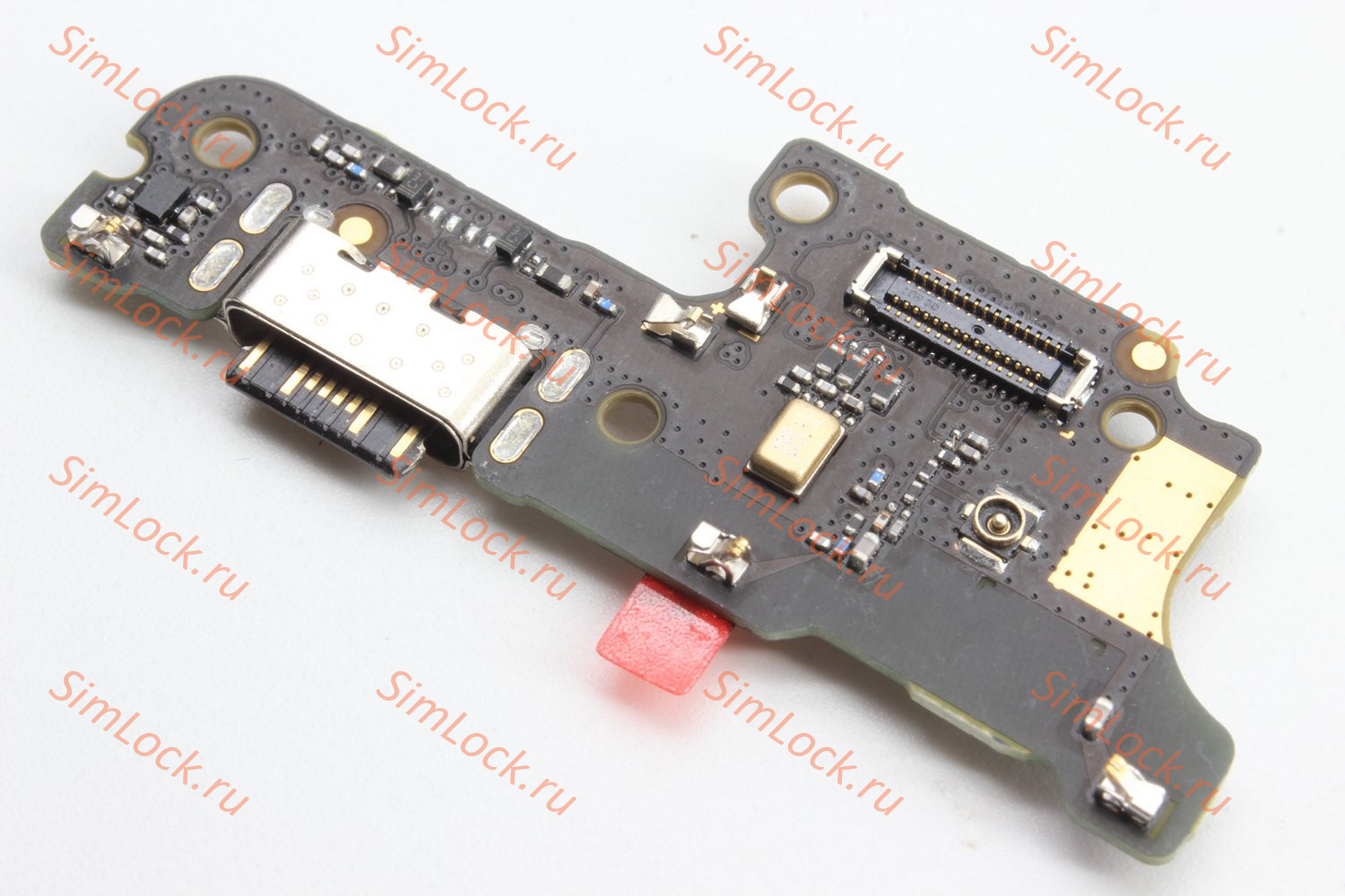 Нижняя плата (шлейф) Xiaomi Redmi 13C, Poco C65, с разъемом зарядки (23108RN04Y 2310FPCA4G), К-1