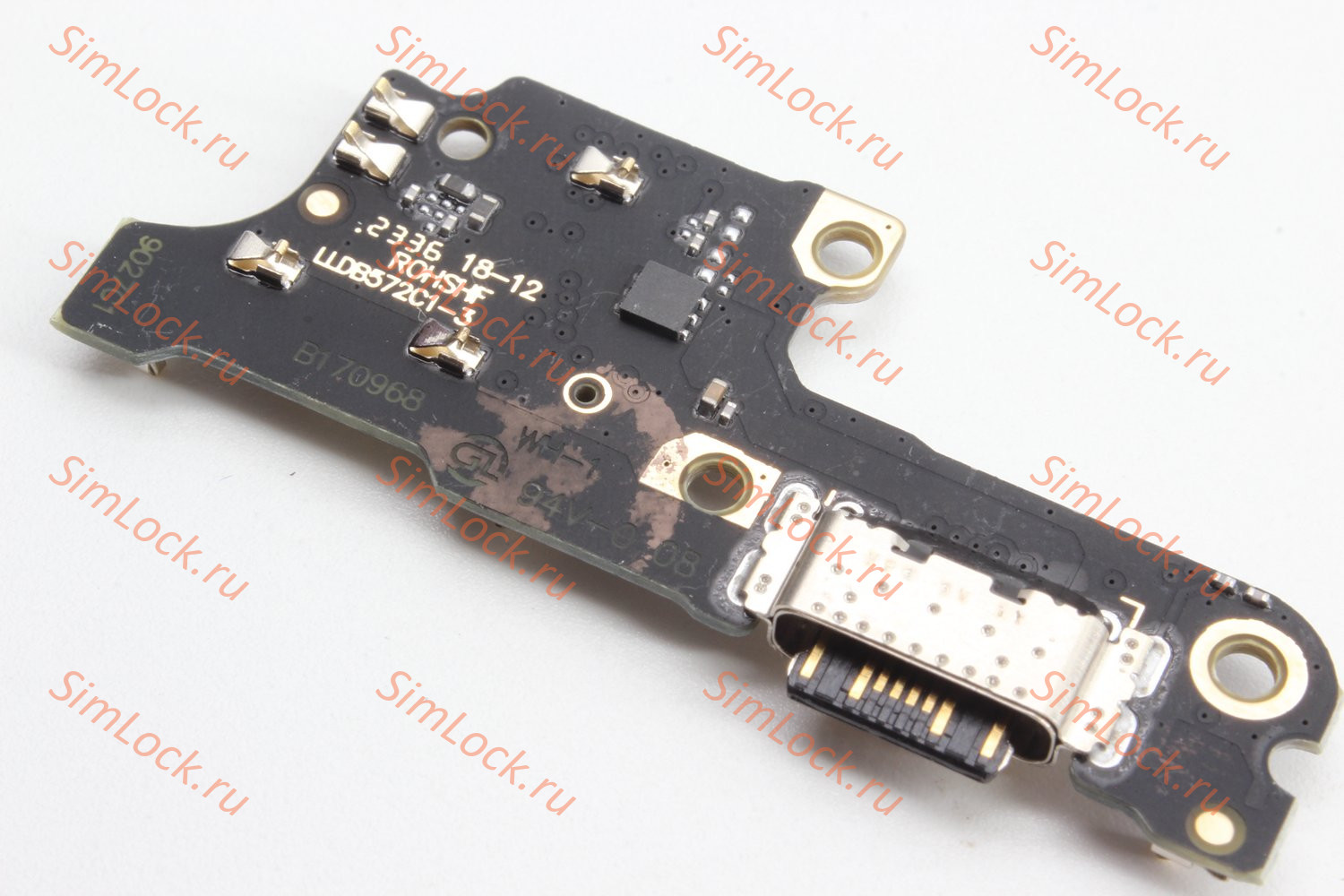 Нижняя плата (шлейф) Xiaomi Redmi 13C, Poco C65, с разъемом зарядки (23108RN04Y 2310FPCA4G), К-3