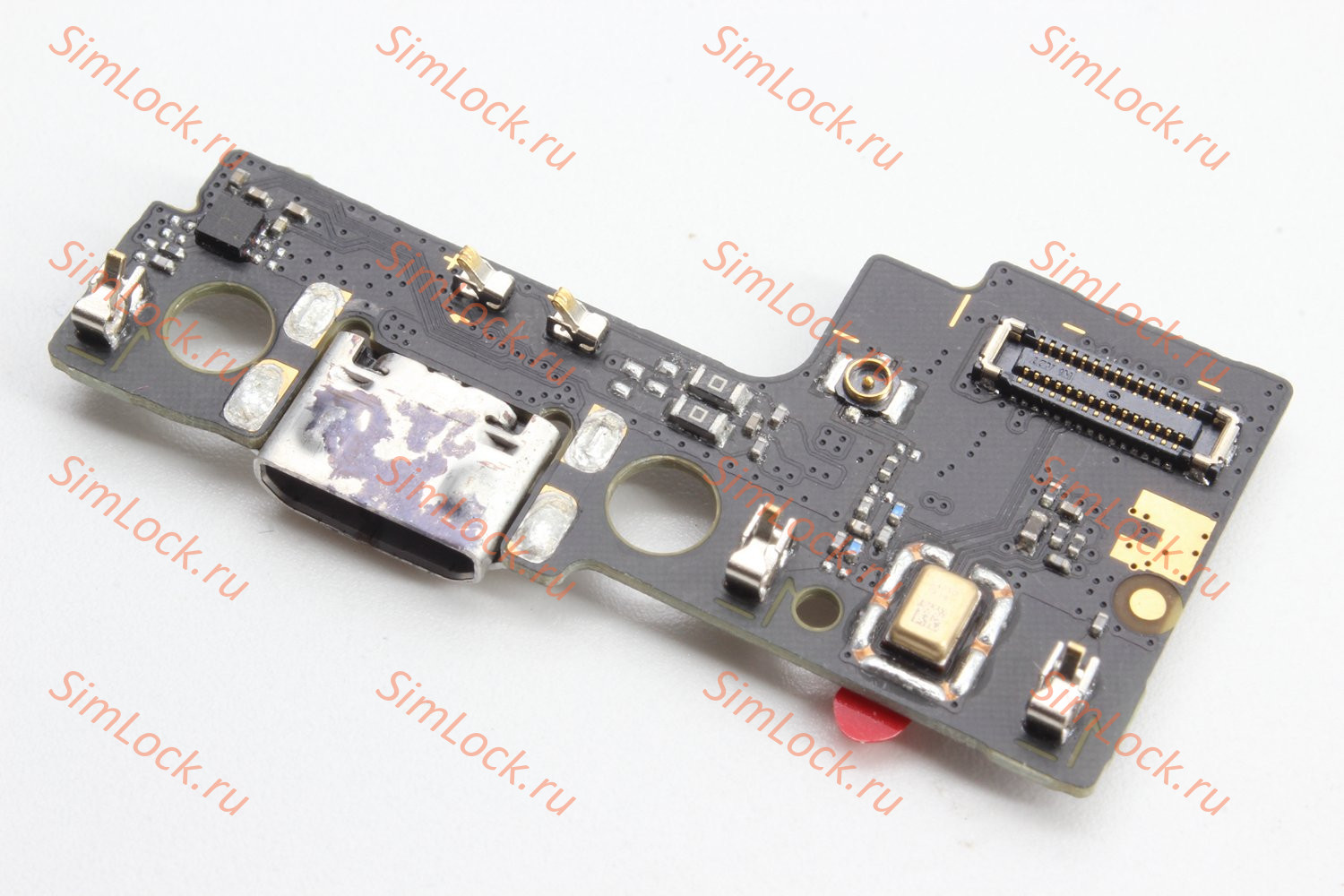 Нижняя плата (шлейф) Xiaomi Redmi 12C, с разъемом зарядки, К-1