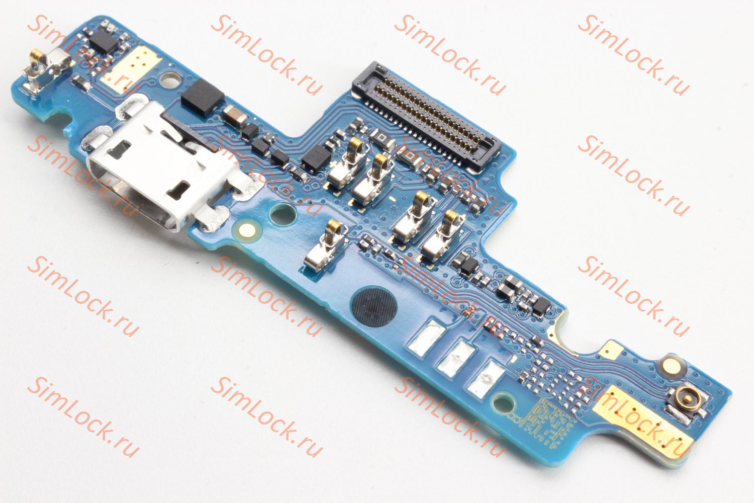 Нижняя плата (шлейф) Xiaomi Redmi Note 4X с разъемом зарядки, оригинал