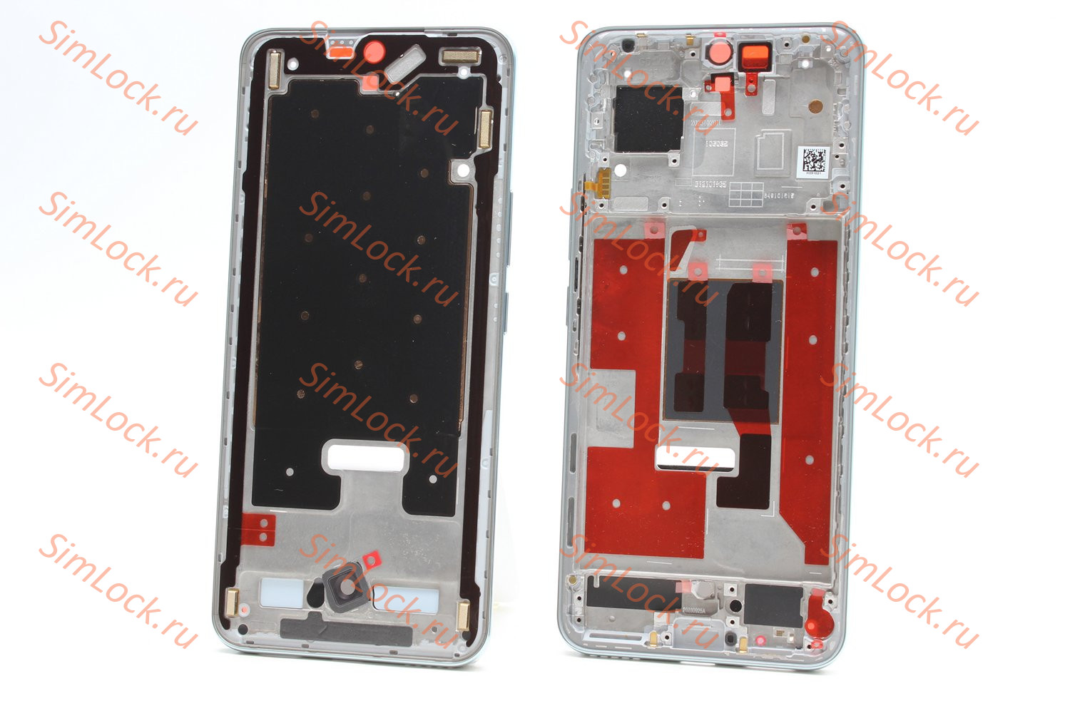 Рамка дисплея Honor 90 (REA-NX9), голубой (светло-зеленый), оригинал