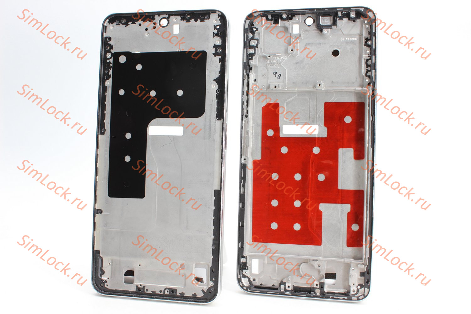 Рамка дисплея Huawei Nova 10 SE (BNE-LX1), 11 SE, 12 SE, белый (серебро), К-1