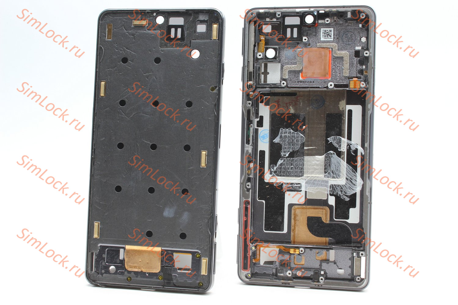 Рамка дисплея Xiaomi Poco F4 GT, черный, оригинал с разбора