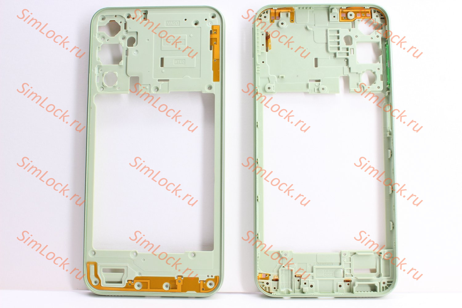 Средняя часть корпуса Samsung A245F Galaxy A24, зеленый, К-1