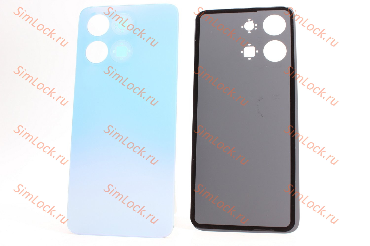 Задняя крышка Honor X6a (WDY-LX1), голубой, К-1