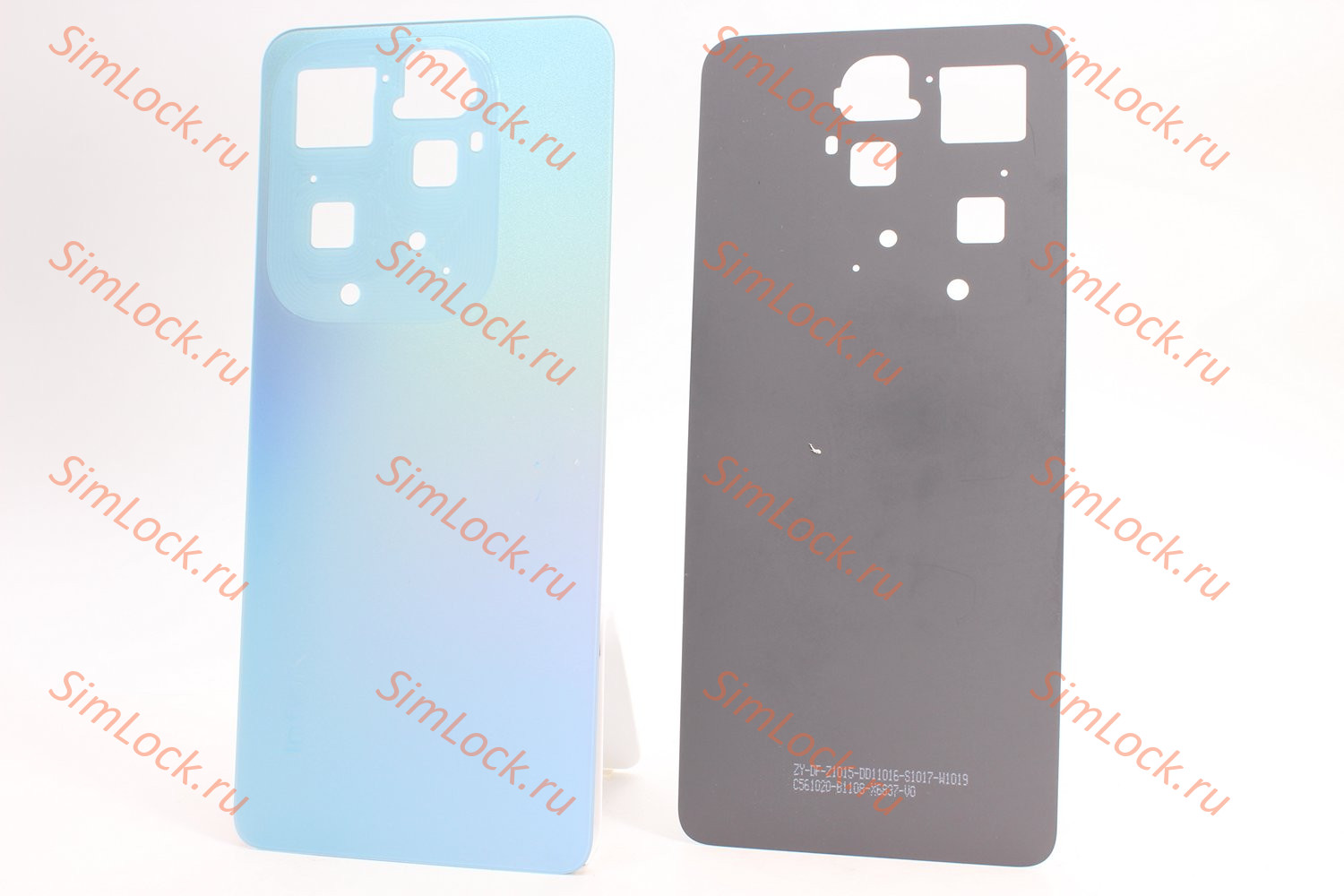 Задняя крышка Infinix Hot 40 (X6836), Infinix Hot 40 Pro (X6837), голубой, К-1