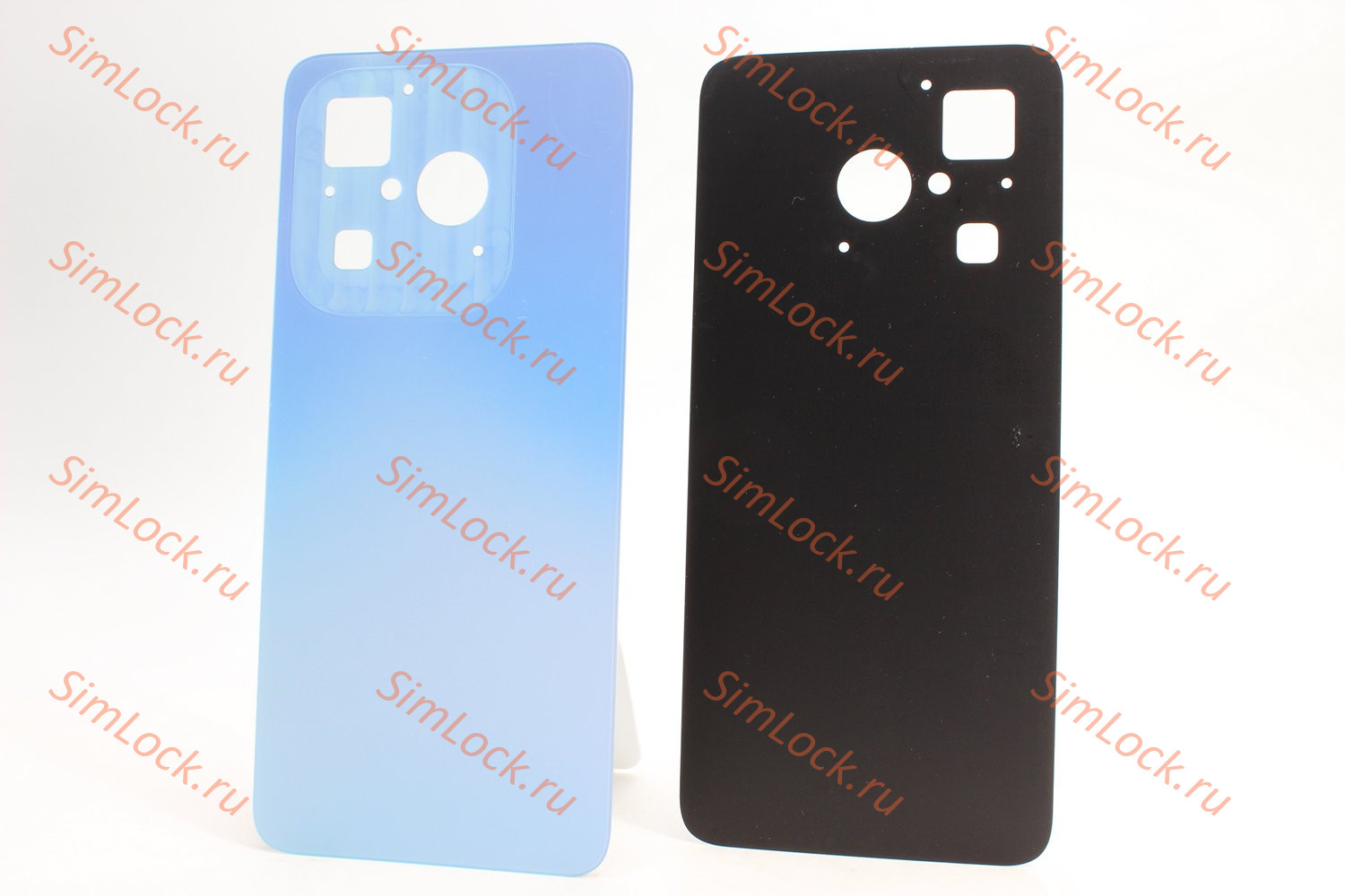 Задняя крышка Infinix Hot 40i (X6528B), голубой, К-1