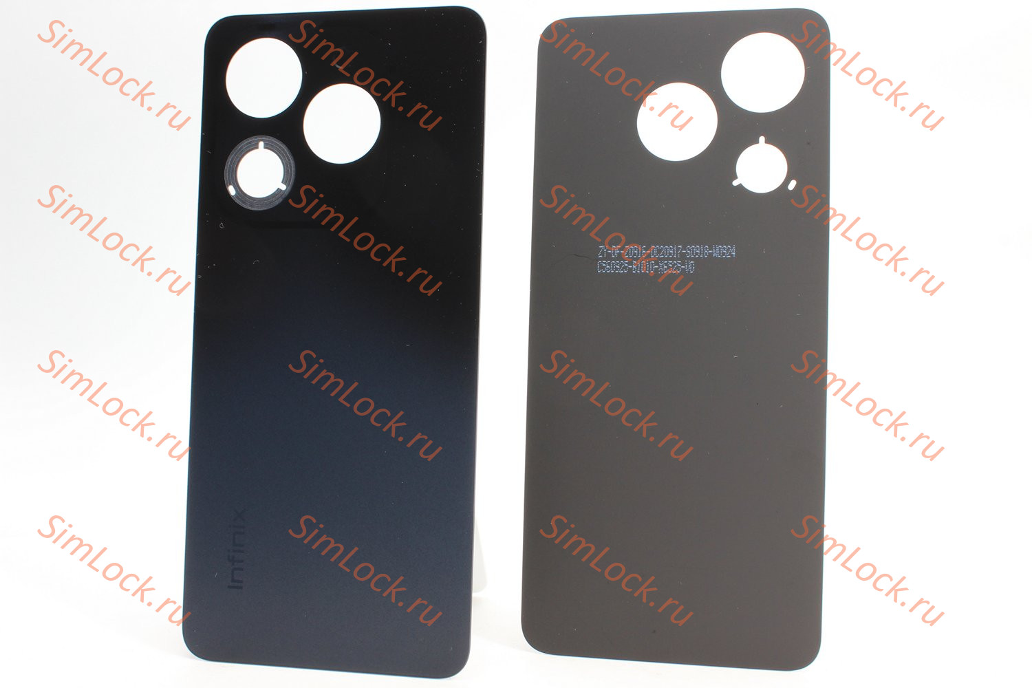 Задняя крышка Infinix Smart 8 (X6525), черный, К-1