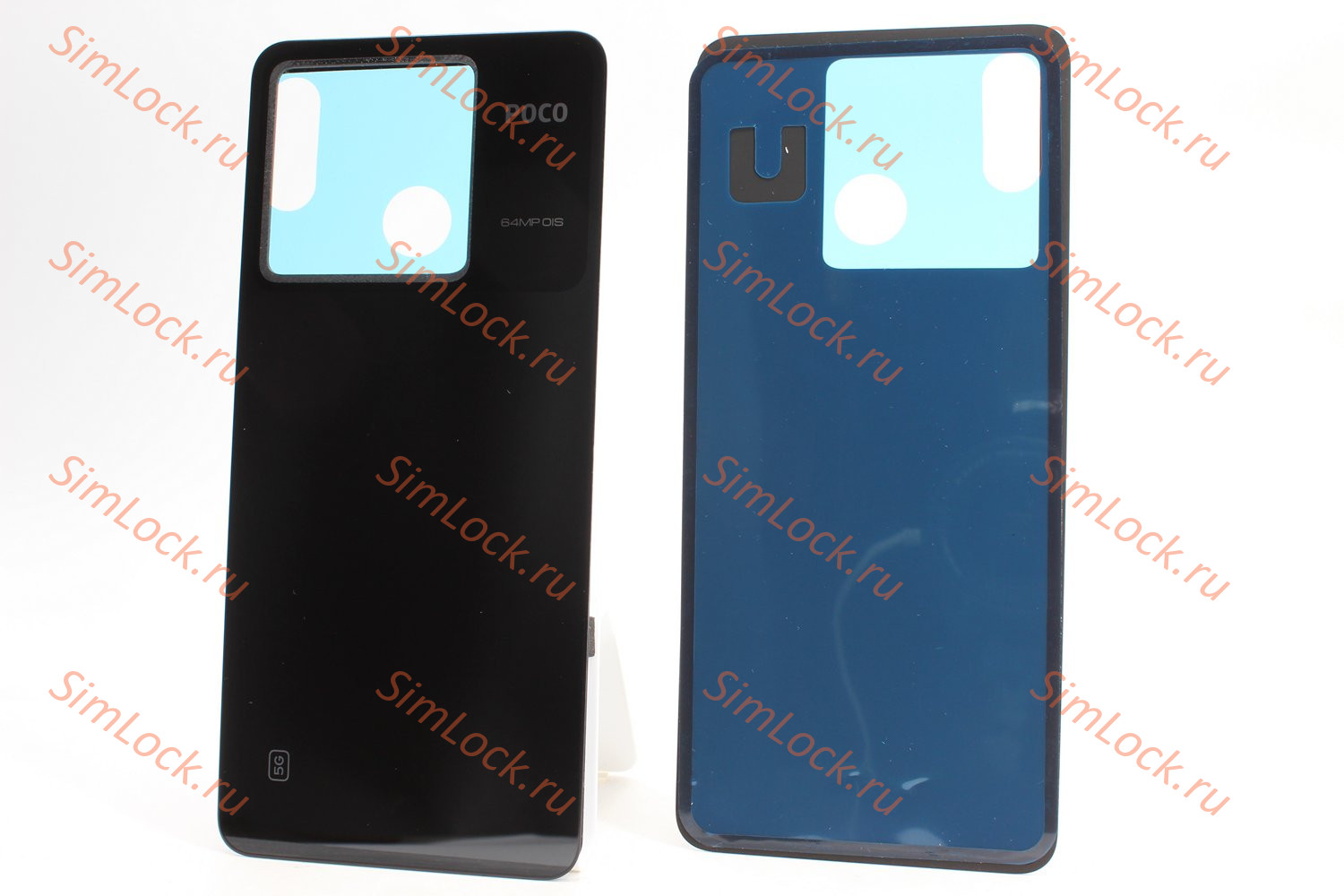 Задняя крышка Xiaomi Poco X6 5G, черный, К-1