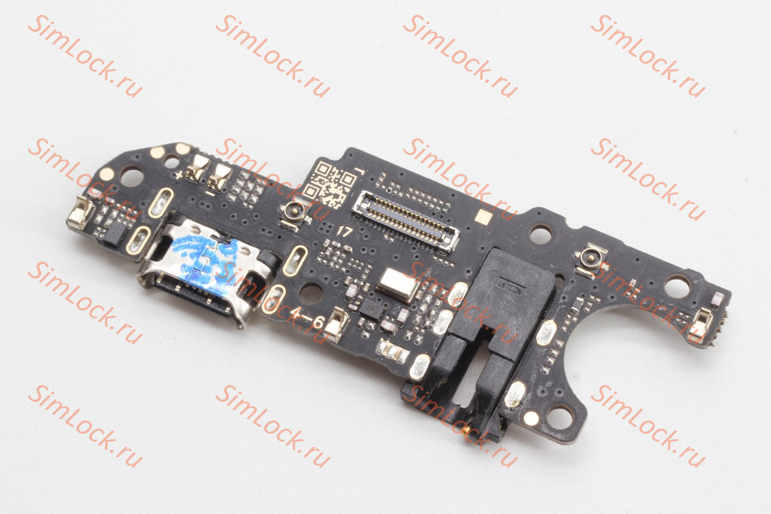 Нижняя плата (шлейф) Honor X6a (WDY-LX1) с разъемом зарядки, К-3