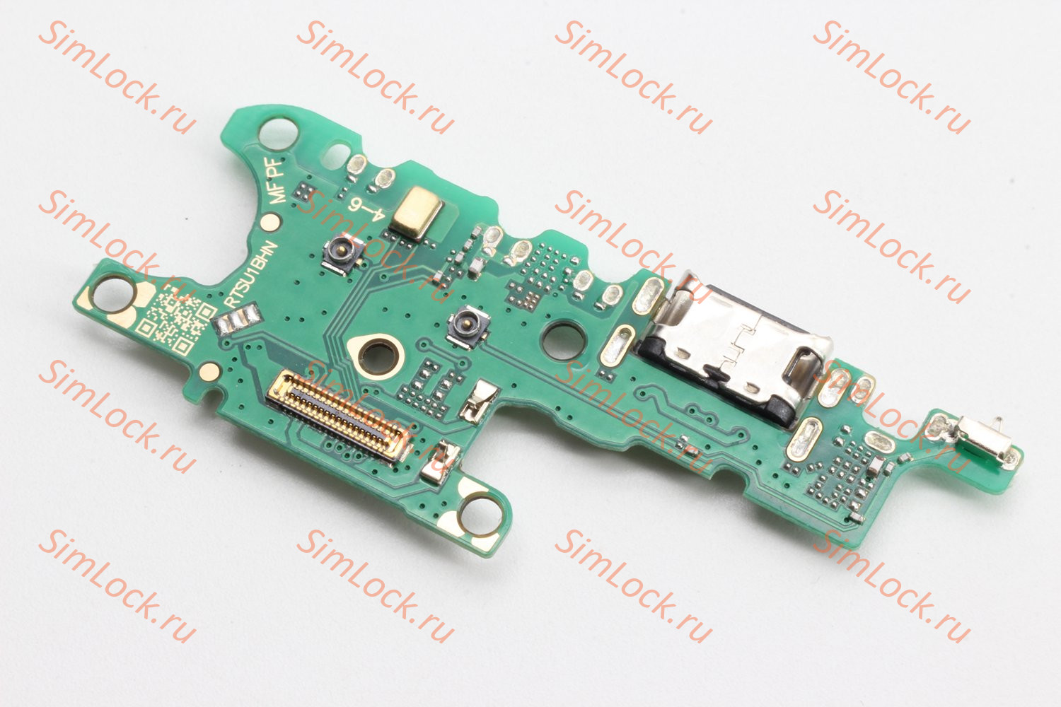 Нижняя плата (шлейф) Honor X8a (CRT-LX1), Honor 90 Lite (CRT-NX1) с разъемом зарядки, К-4