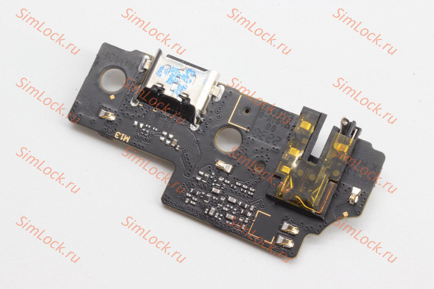 Нижняя плата (шлейф) Samsung A045F Galaxy A04 с разъемом зарядки, К-1