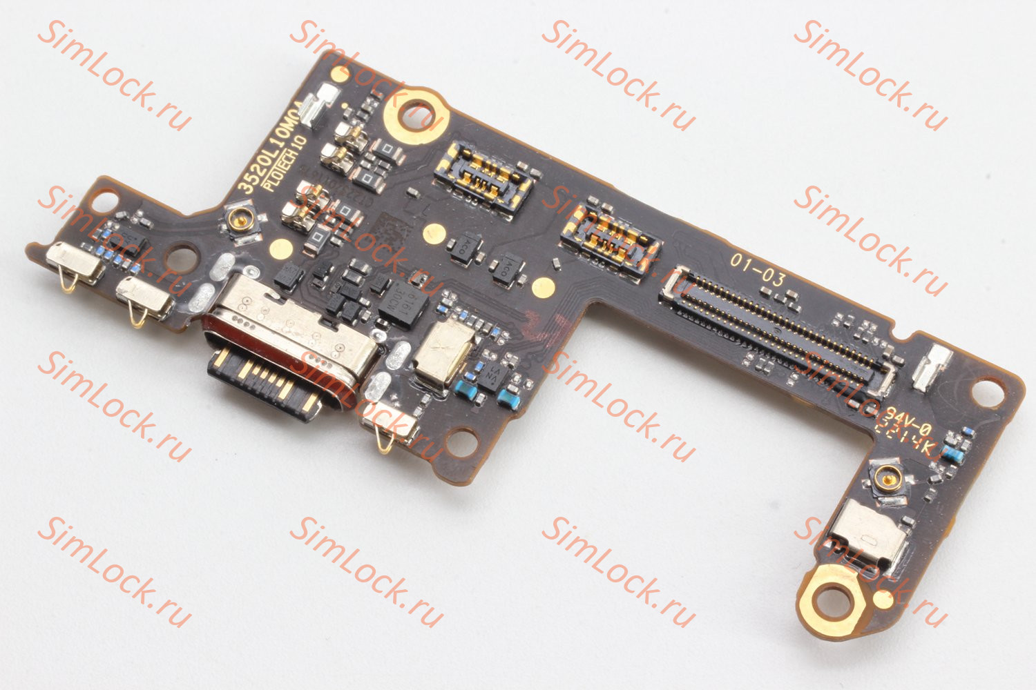 Нижняя плата (шлейф) Xiaomi Poco F4 GT, с разъемом зарядки, К-1