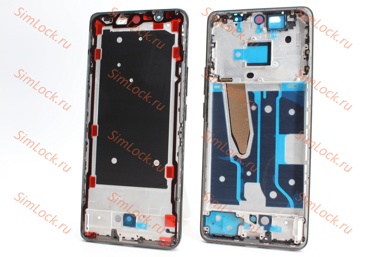 Рамка дисплея Realme 11 Pro (RMX3771), 11 Pro+ Plus 5G (RMX3741), черный, К-1