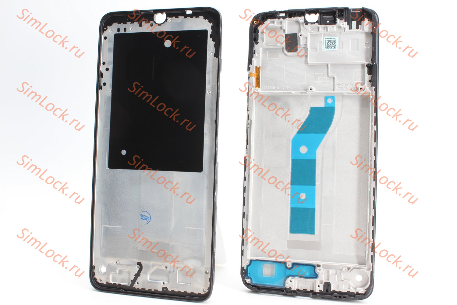 Рамка дисплея Xiaomi Redmi 13C, Poco C65, К-1 (23108RN04Y 2310FPCA4G)