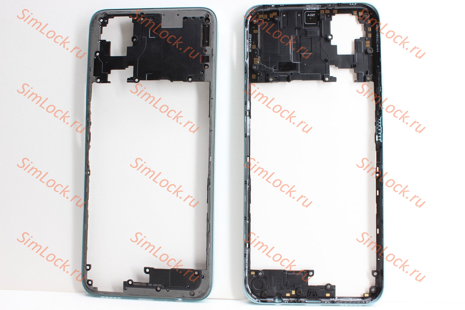 Средняя часть корпуса Honor X7b (CLK-LX1), зеленый, оригинал