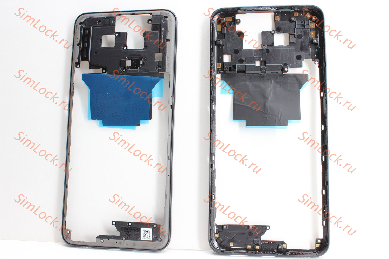 Средняя часть корпуса Huawei Nova Y91 (STG-LX1), черный, К-1