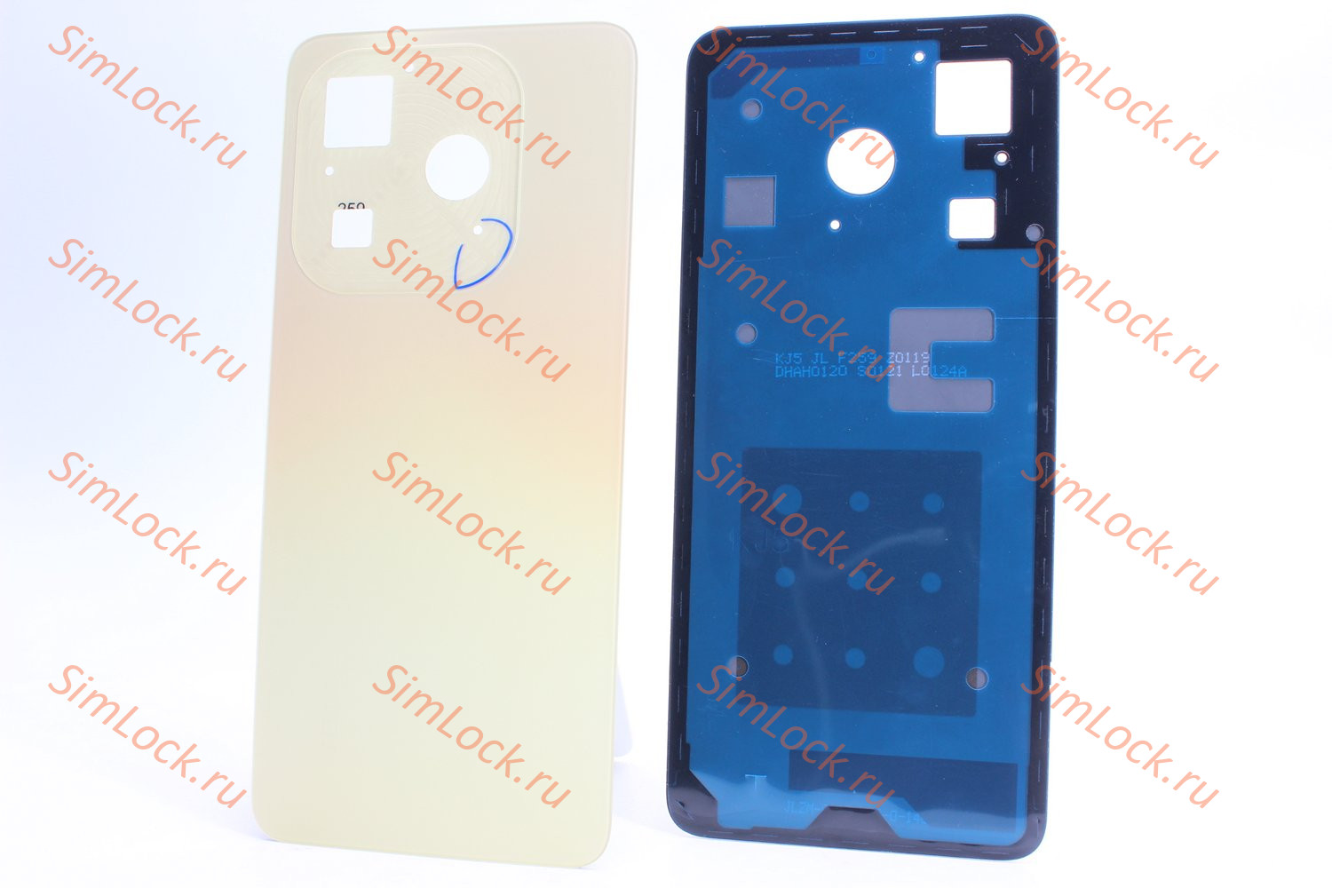 Задняя крышка Tecno Spark 20 (KJ5n), золотистый, К-1