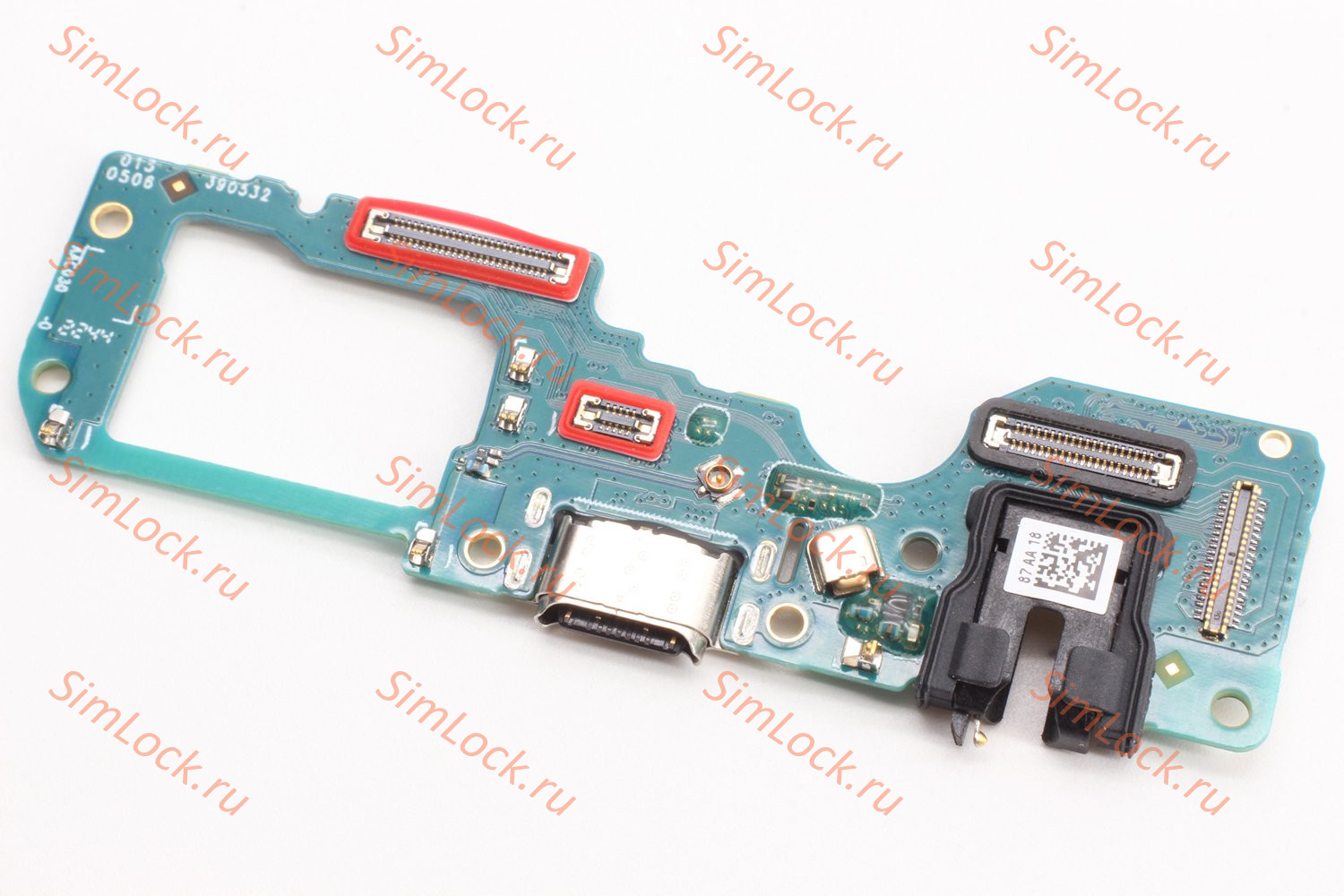 Нижняя плата (шлейф) Oppo Reno 8T 4G (CPH2481) с разъемом зарядки, оригинал