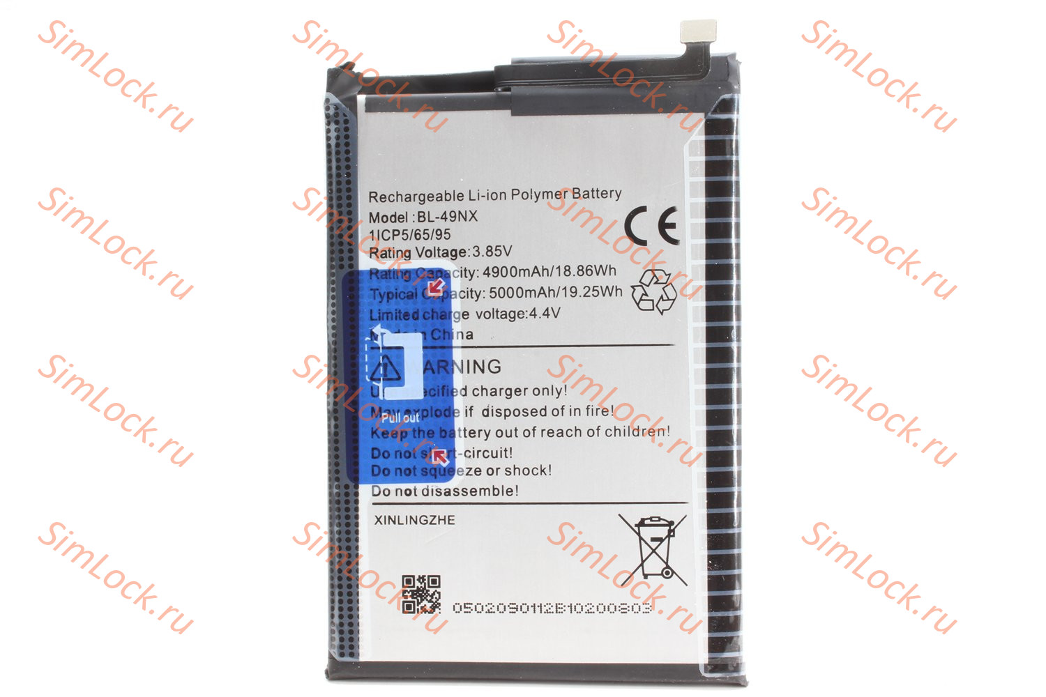 Аккумулятор BL-49NX Infinix Hot 30i (X669D), Hot 40i (X6528B), Smart 7 (X6515), 7 HD (X6516), 8 (X6525), K-1