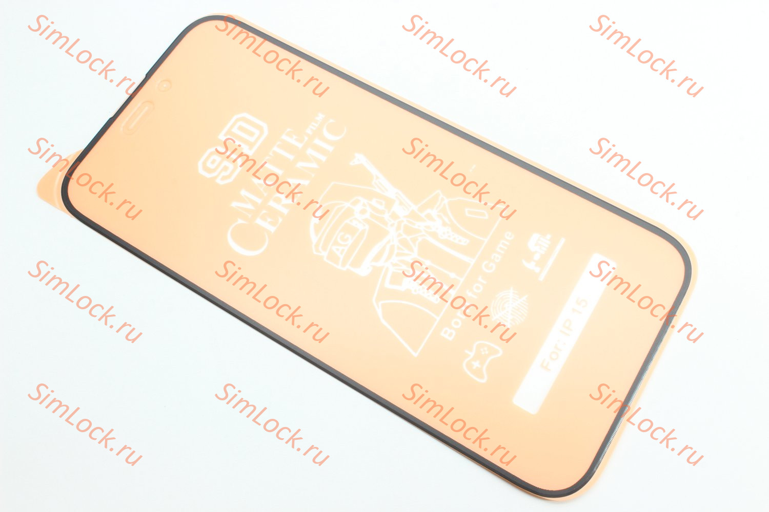 Защитная пленка Ceramic iPhone 15, матовая